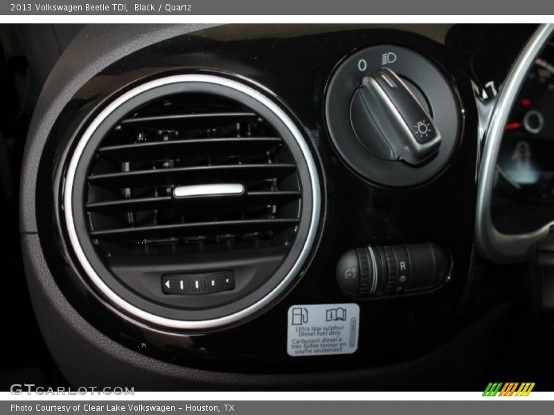 Black / Quartz 2013 Volkswagen Beetle TDI