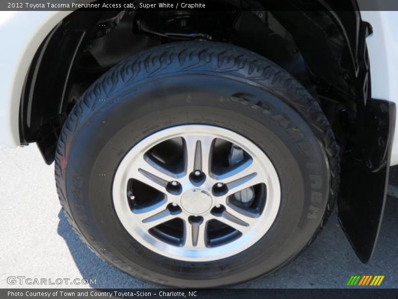 Super White / Graphite 2012 Toyota Tacoma Prerunner Access cab