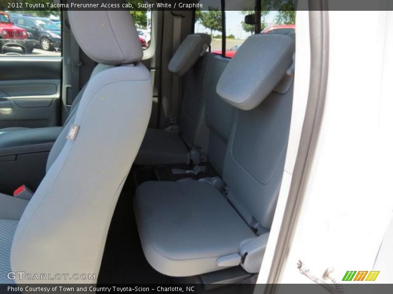 Super White / Graphite 2012 Toyota Tacoma Prerunner Access cab