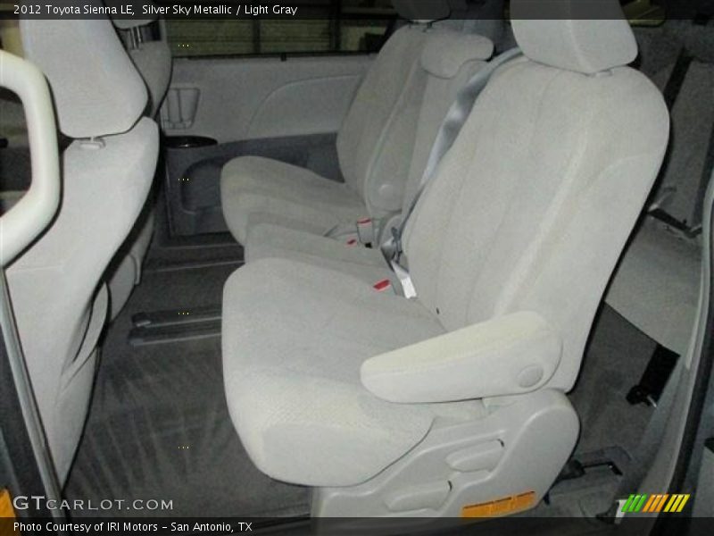 Silver Sky Metallic / Light Gray 2012 Toyota Sienna LE
