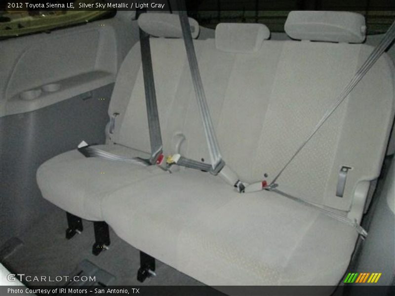 Silver Sky Metallic / Light Gray 2012 Toyota Sienna LE