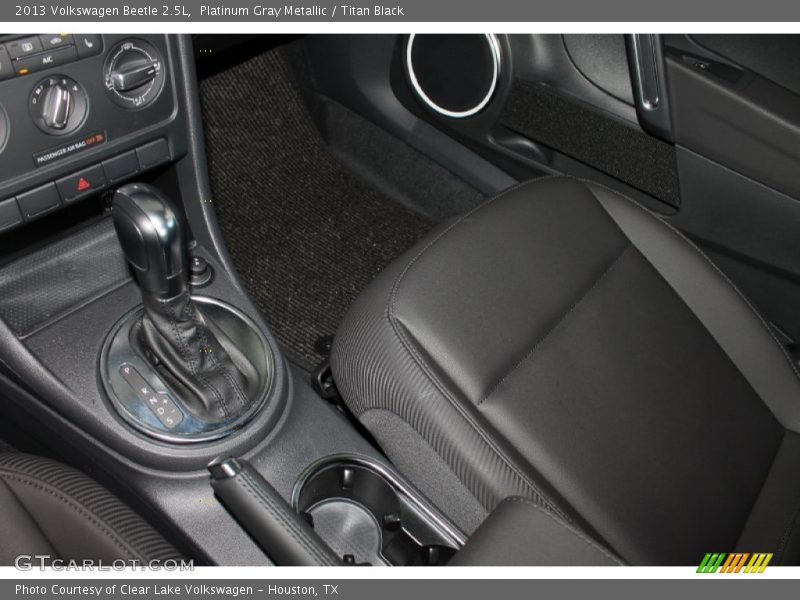 Platinum Gray Metallic / Titan Black 2013 Volkswagen Beetle 2.5L