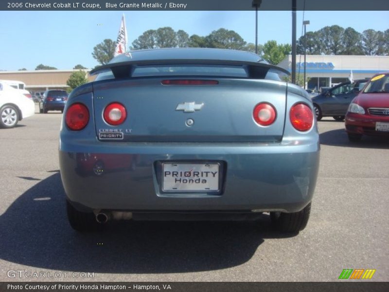Blue Granite Metallic / Ebony 2006 Chevrolet Cobalt LT Coupe