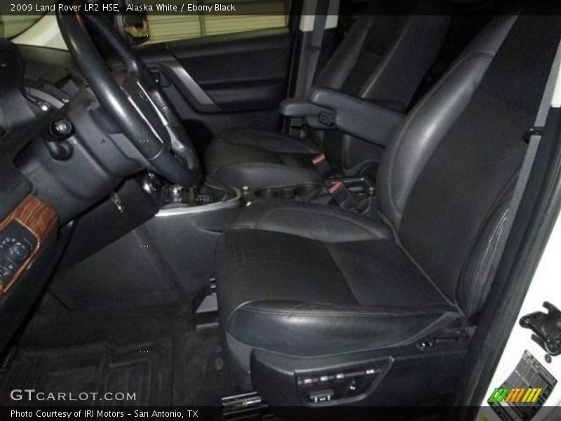 Alaska White / Ebony Black 2009 Land Rover LR2 HSE