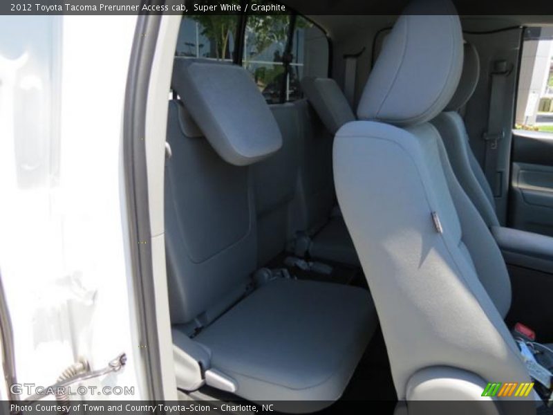 Super White / Graphite 2012 Toyota Tacoma Prerunner Access cab