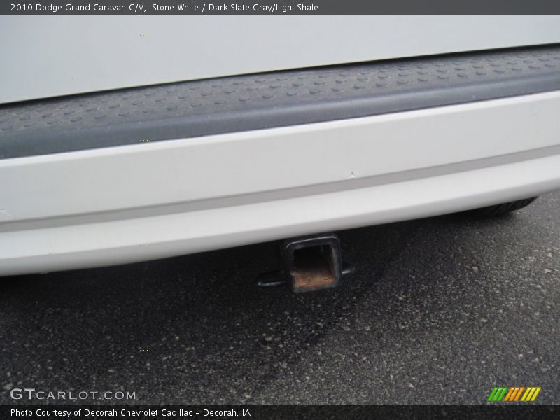 Stone White / Dark Slate Gray/Light Shale 2010 Dodge Grand Caravan C/V