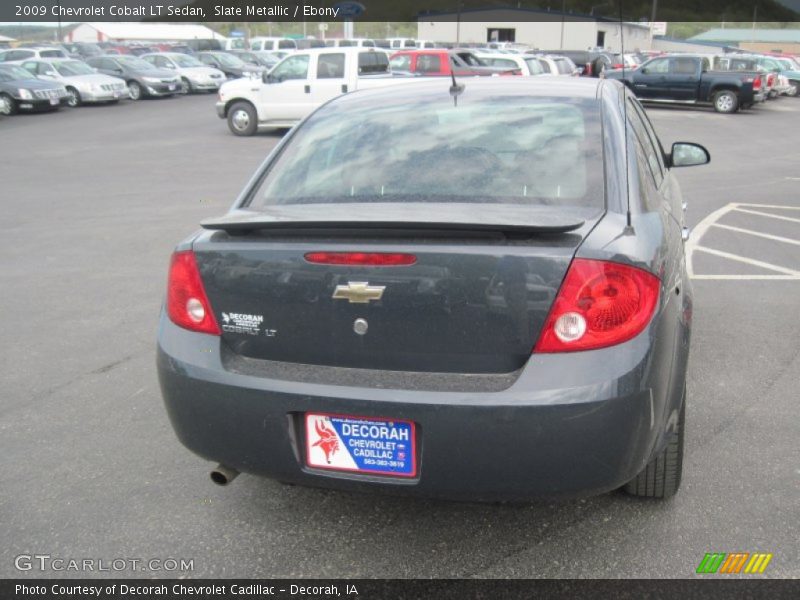 Slate Metallic / Ebony 2009 Chevrolet Cobalt LT Sedan