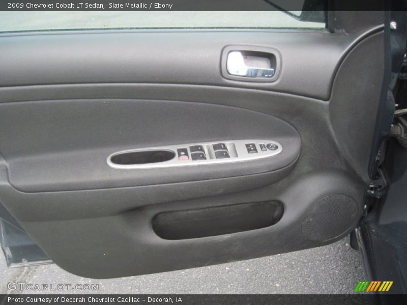 Slate Metallic / Ebony 2009 Chevrolet Cobalt LT Sedan