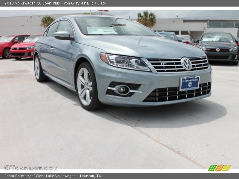 Iron Gray Metallic / Black 2013 Volkswagen CC Sport Plus
