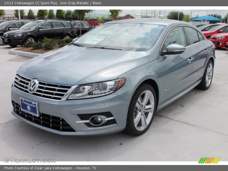 Iron Gray Metallic / Black 2013 Volkswagen CC Sport Plus