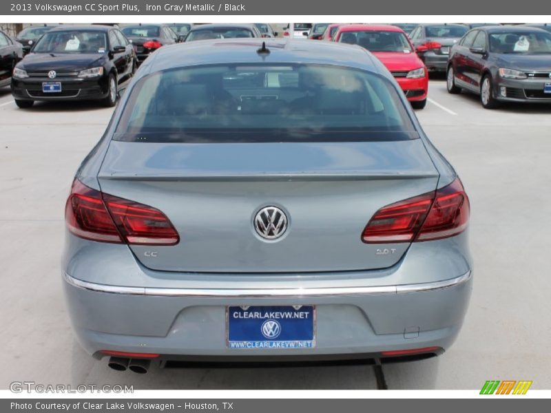 Iron Gray Metallic / Black 2013 Volkswagen CC Sport Plus