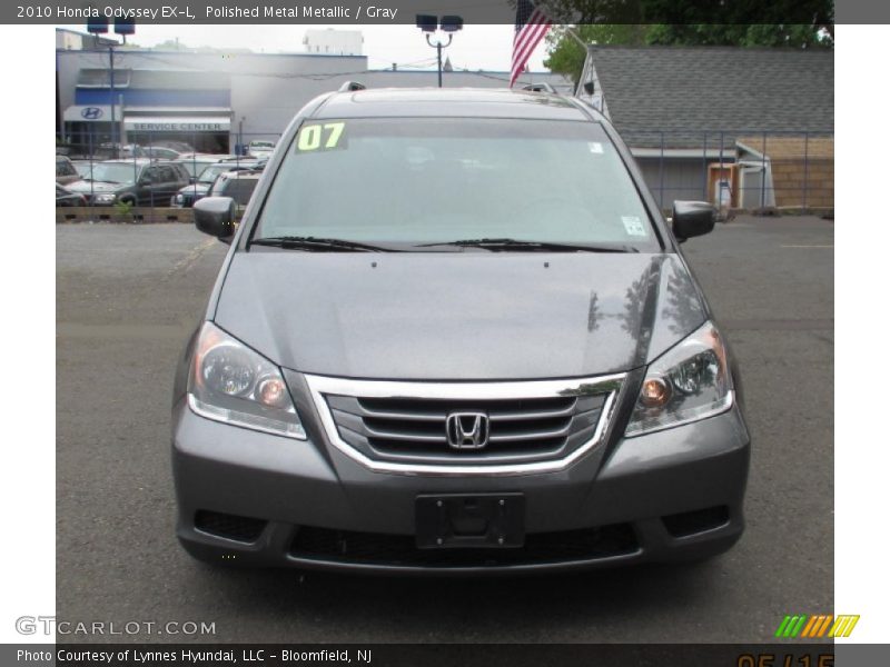 Polished Metal Metallic / Gray 2010 Honda Odyssey EX-L