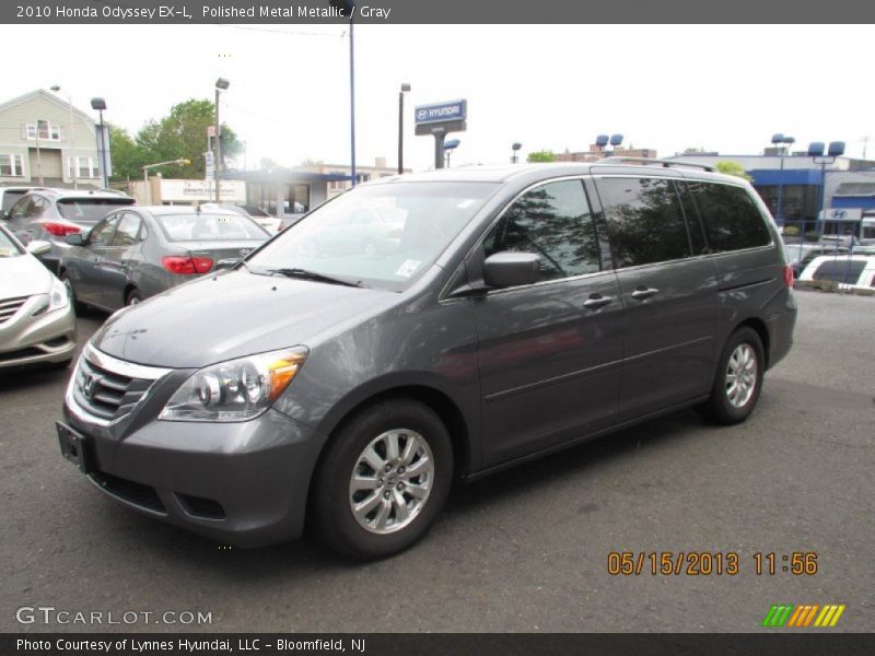 Polished Metal Metallic / Gray 2010 Honda Odyssey EX-L
