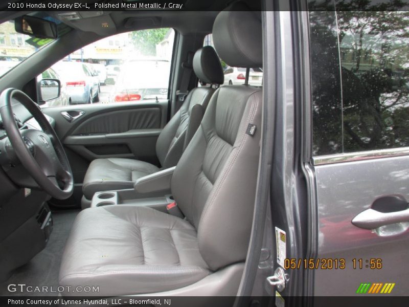 Polished Metal Metallic / Gray 2010 Honda Odyssey EX-L