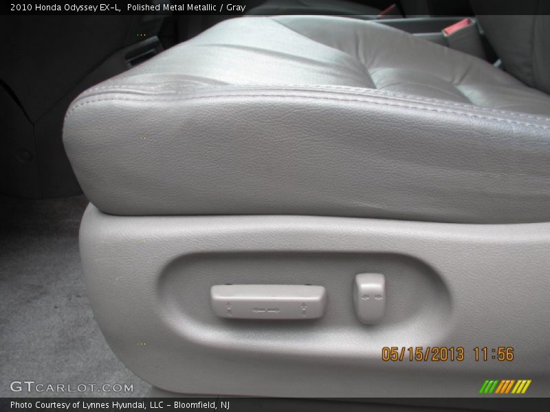 Polished Metal Metallic / Gray 2010 Honda Odyssey EX-L