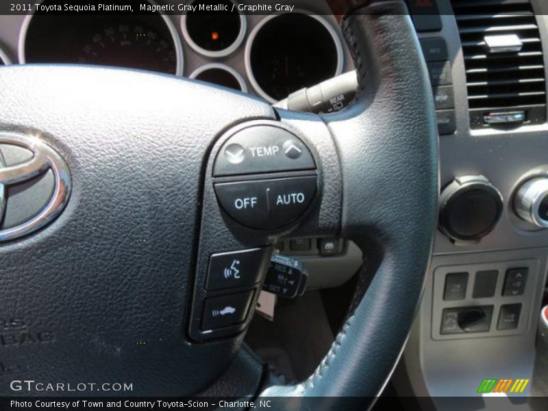 Magnetic Gray Metallic / Graphite Gray 2011 Toyota Sequoia Platinum