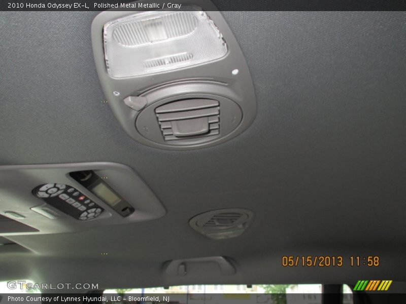 Polished Metal Metallic / Gray 2010 Honda Odyssey EX-L