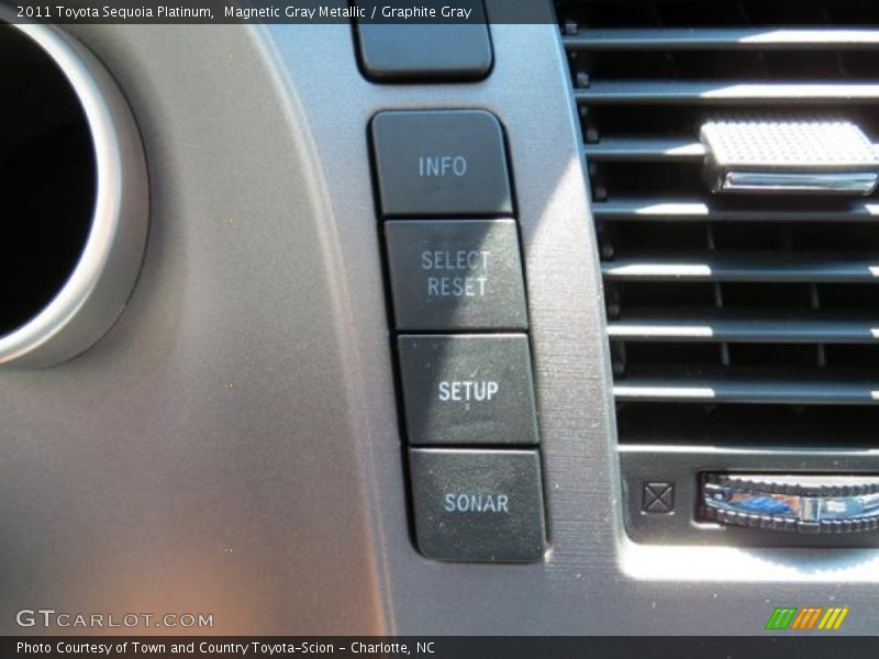 Magnetic Gray Metallic / Graphite Gray 2011 Toyota Sequoia Platinum