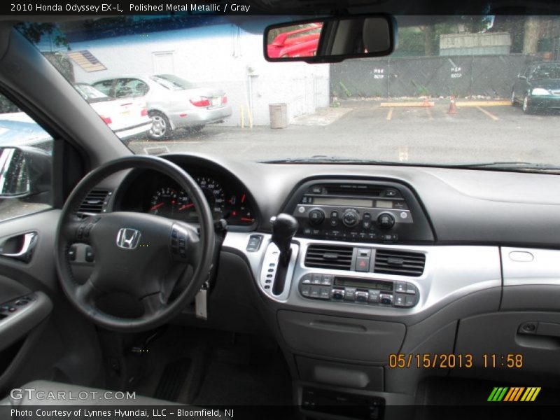 Polished Metal Metallic / Gray 2010 Honda Odyssey EX-L