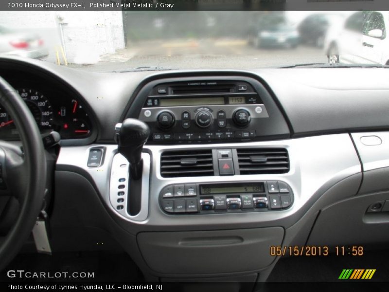 Polished Metal Metallic / Gray 2010 Honda Odyssey EX-L