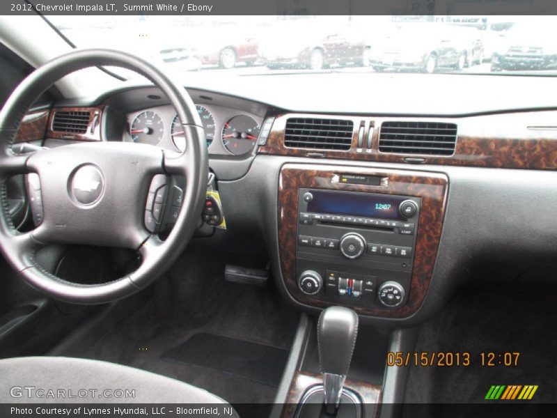 Summit White / Ebony 2012 Chevrolet Impala LT
