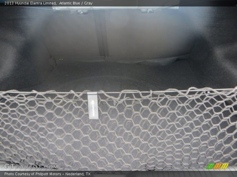 Atlantic Blue / Gray 2013 Hyundai Elantra Limited