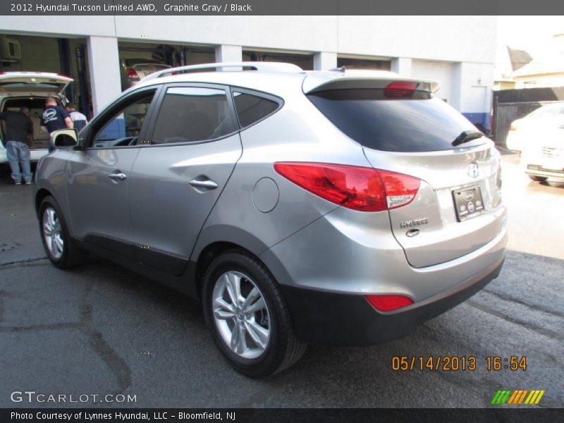 Graphite Gray / Black 2012 Hyundai Tucson Limited AWD