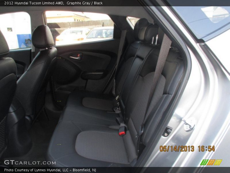 Graphite Gray / Black 2012 Hyundai Tucson Limited AWD
