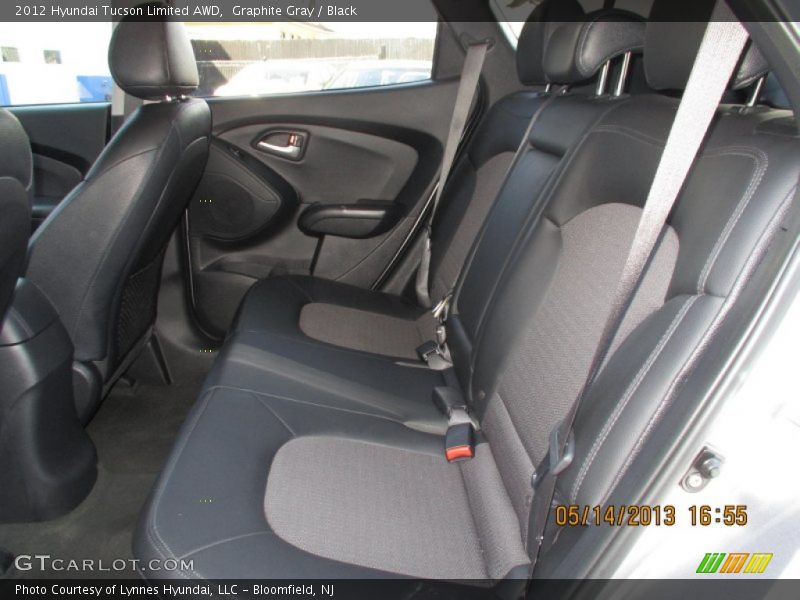 Graphite Gray / Black 2012 Hyundai Tucson Limited AWD
