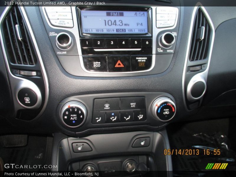 Graphite Gray / Black 2012 Hyundai Tucson Limited AWD