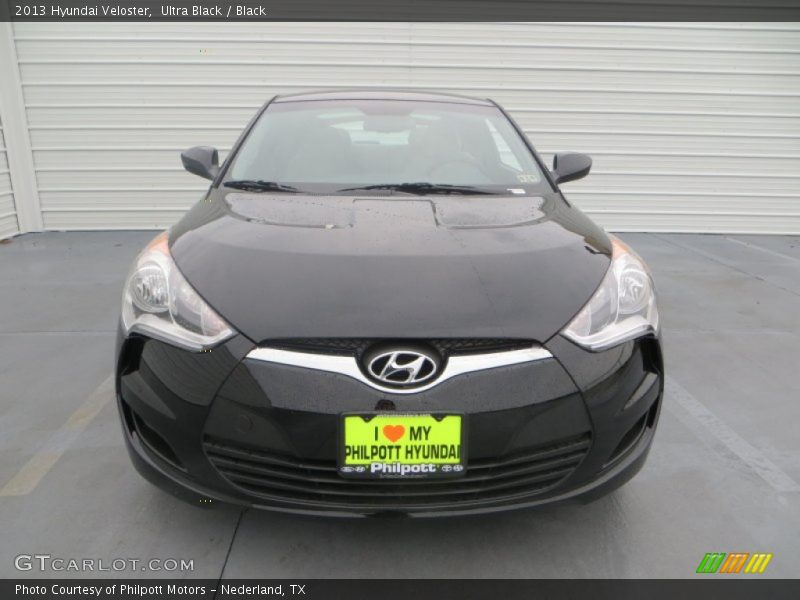 Ultra Black / Black 2013 Hyundai Veloster
