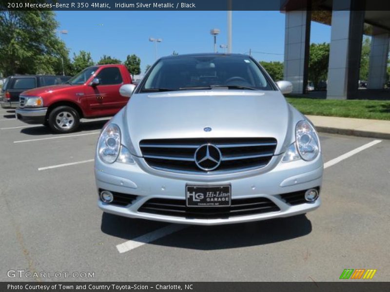 Iridium Silver Metallic / Black 2010 Mercedes-Benz R 350 4Matic