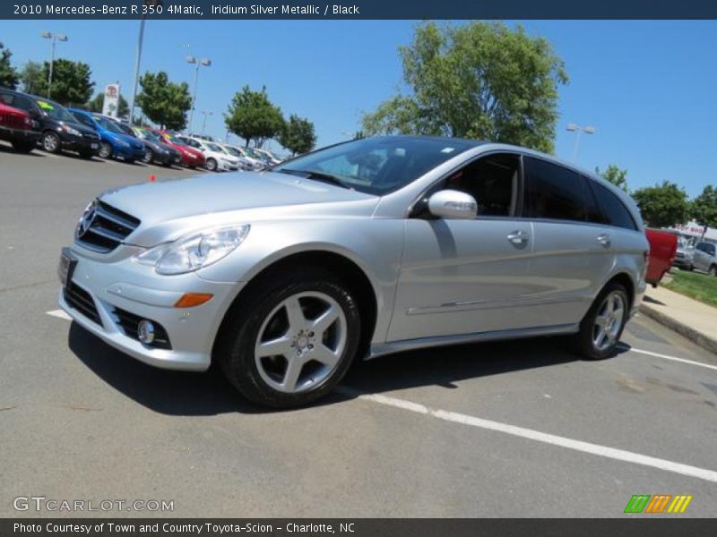 Iridium Silver Metallic / Black 2010 Mercedes-Benz R 350 4Matic