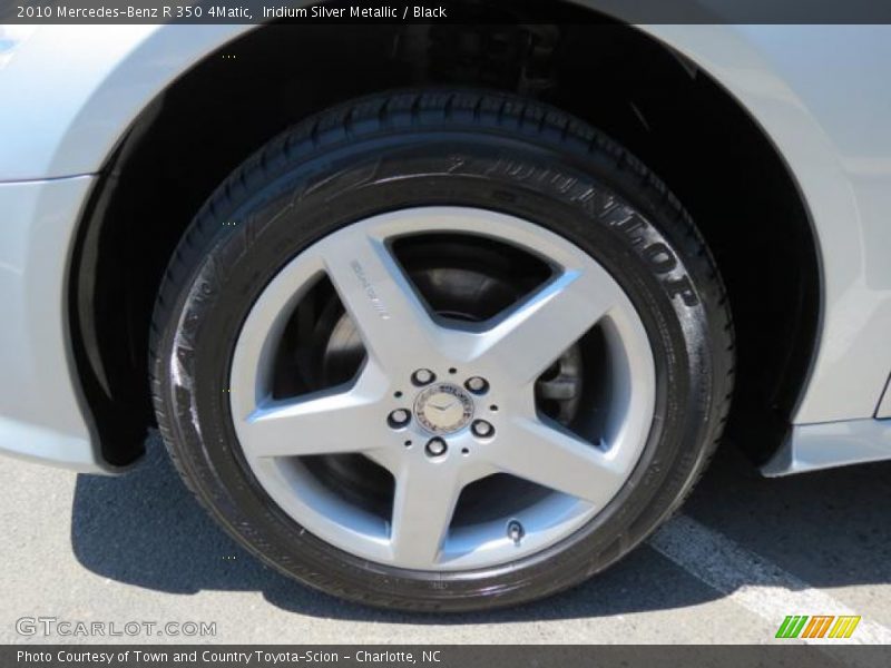 Iridium Silver Metallic / Black 2010 Mercedes-Benz R 350 4Matic