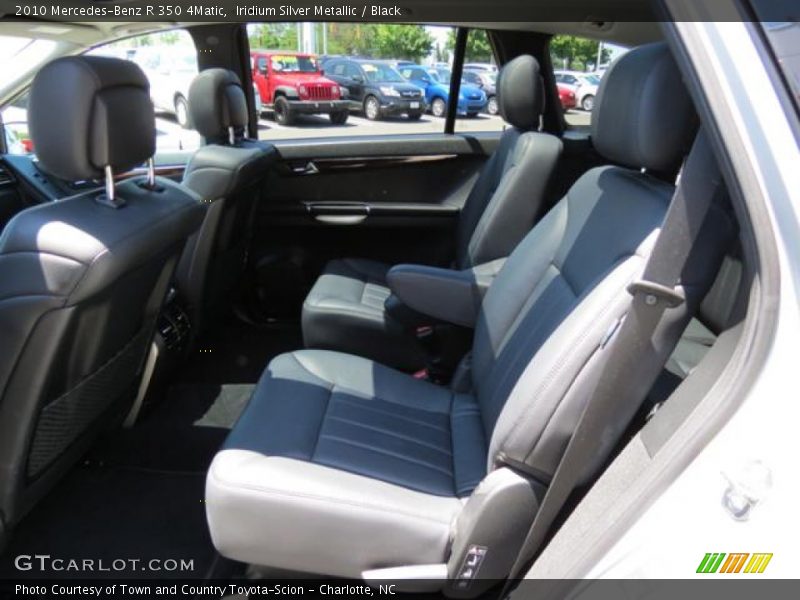 Iridium Silver Metallic / Black 2010 Mercedes-Benz R 350 4Matic