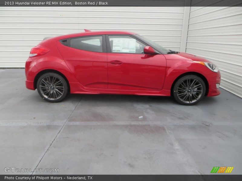 Boston Red / Black 2013 Hyundai Veloster RE:MIX Edition