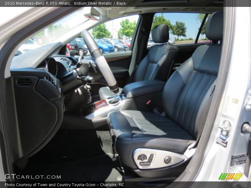 Iridium Silver Metallic / Black 2010 Mercedes-Benz R 350 4Matic