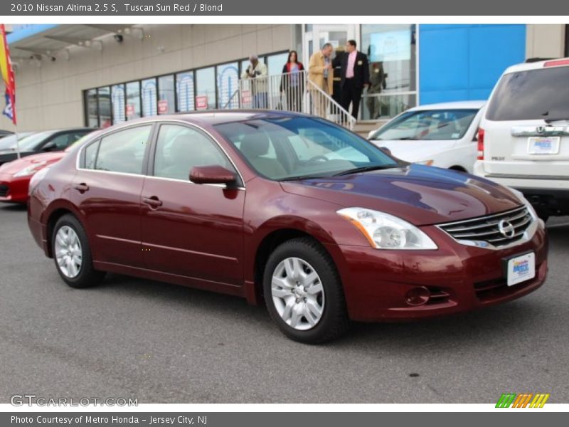 Tuscan Sun Red / Blond 2010 Nissan Altima 2.5 S