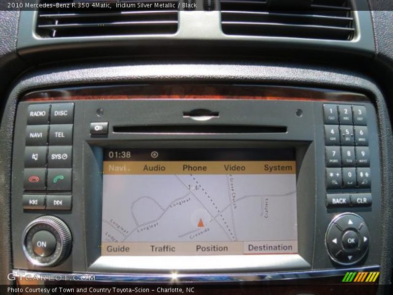 Iridium Silver Metallic / Black 2010 Mercedes-Benz R 350 4Matic