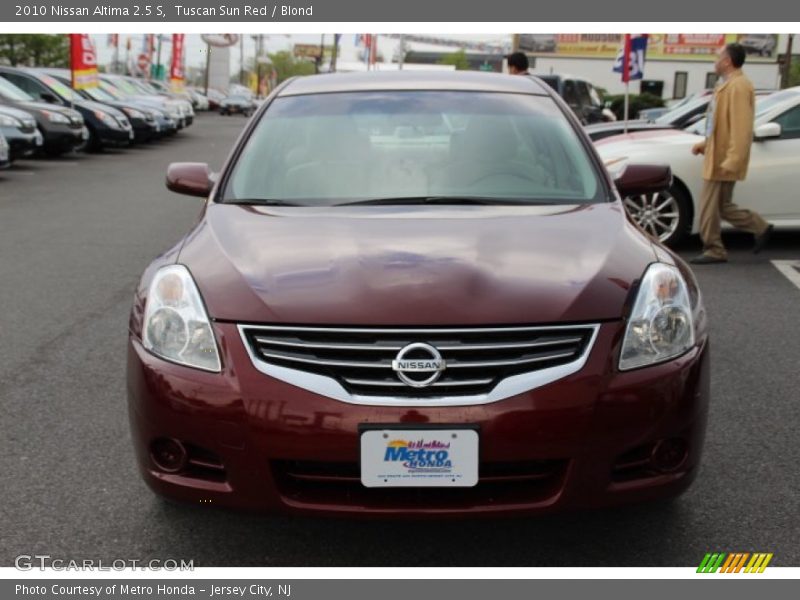 Tuscan Sun Red / Blond 2010 Nissan Altima 2.5 S