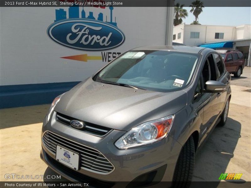 Sterling Gray / Medium Light Stone 2013 Ford C-Max Hybrid SE