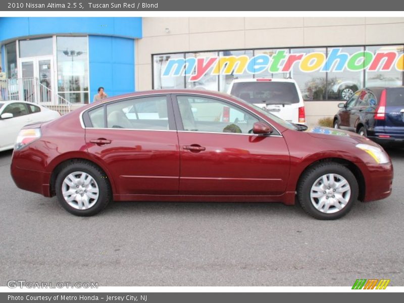 Tuscan Sun Red / Blond 2010 Nissan Altima 2.5 S