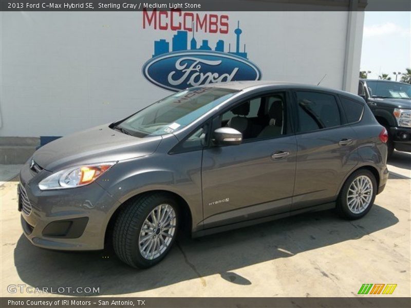 Sterling Gray / Medium Light Stone 2013 Ford C-Max Hybrid SE