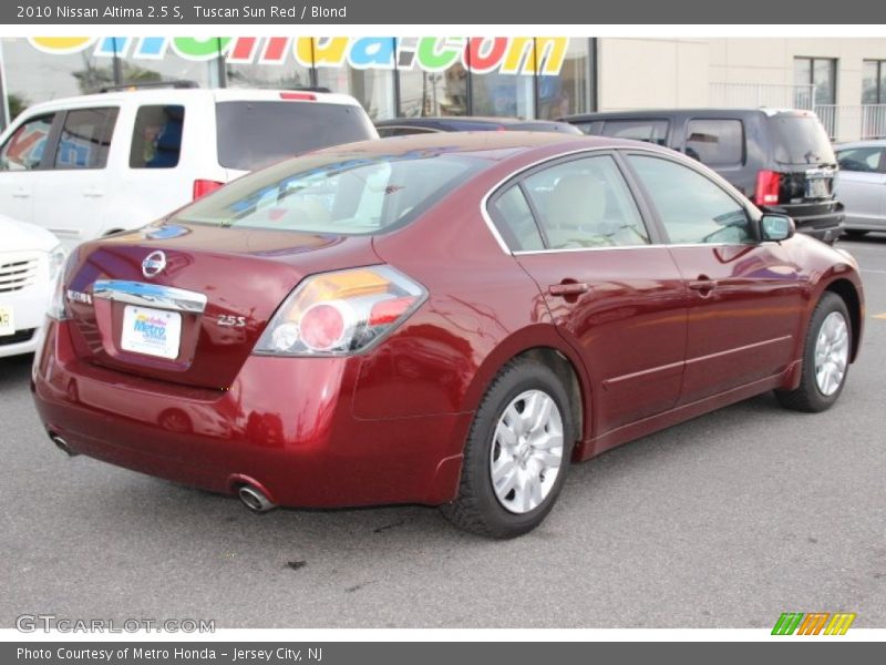 Tuscan Sun Red / Blond 2010 Nissan Altima 2.5 S