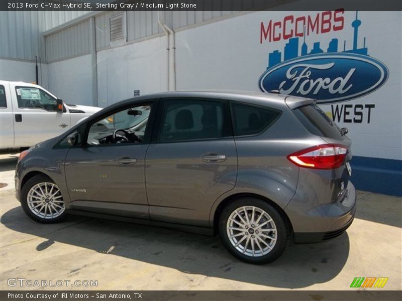 Sterling Gray / Medium Light Stone 2013 Ford C-Max Hybrid SE