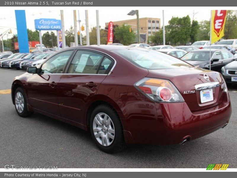 Tuscan Sun Red / Blond 2010 Nissan Altima 2.5 S