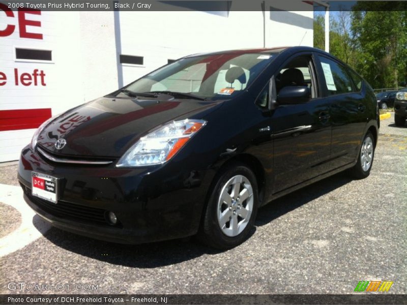 Black / Gray 2008 Toyota Prius Hybrid Touring
