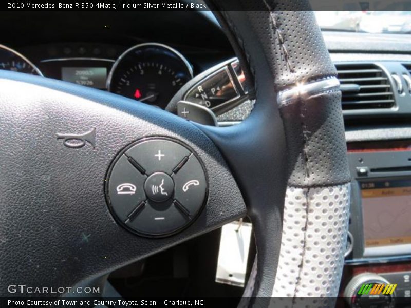 Iridium Silver Metallic / Black 2010 Mercedes-Benz R 350 4Matic