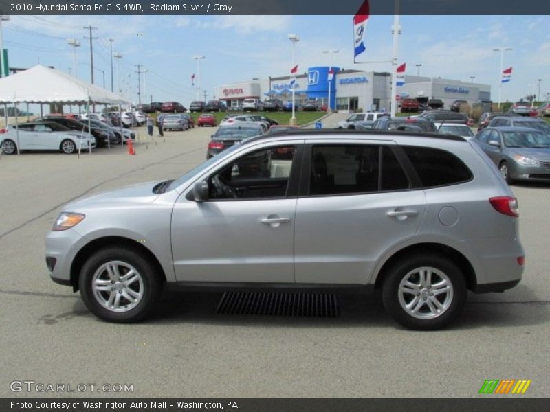  2010 Santa Fe GLS 4WD Radiant Silver