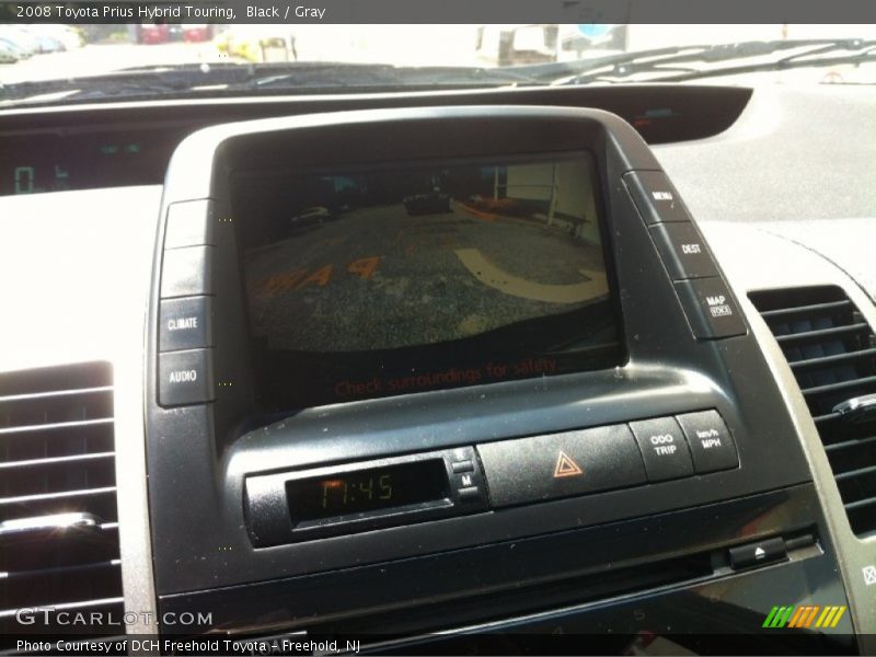 Black / Gray 2008 Toyota Prius Hybrid Touring